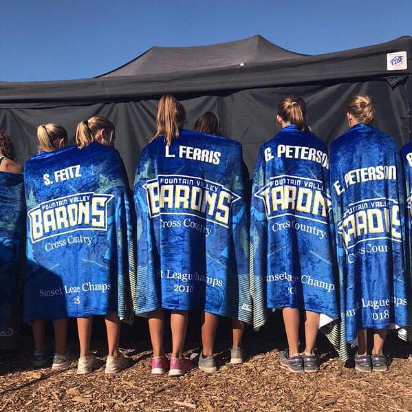 Sublimated Team Blankets - Pacific Coast Sportswear